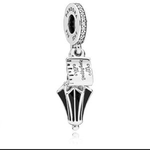 Retired Stering Silver Disney Mary Poppins Umbrella Dangle Charm